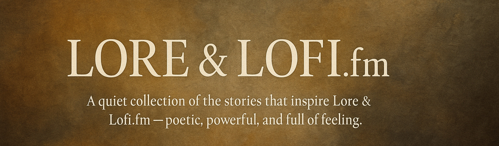 Lore and Lofi Bookshop
