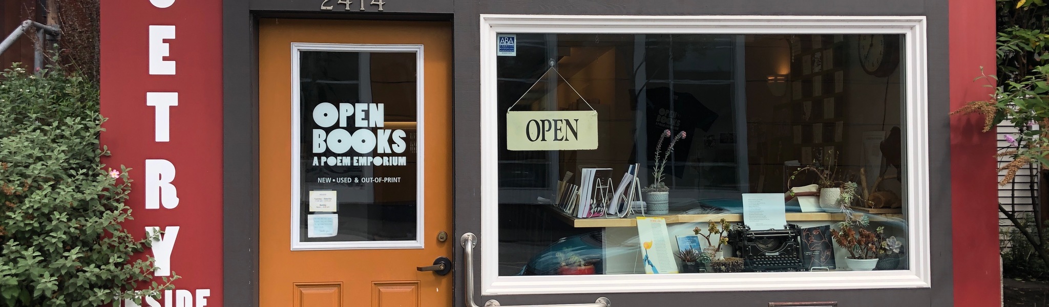 Open Books: A Poem Emporium Bookshop