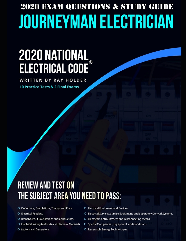 Electricians Practice Exams And Study Guide Ray Holder Study Poster