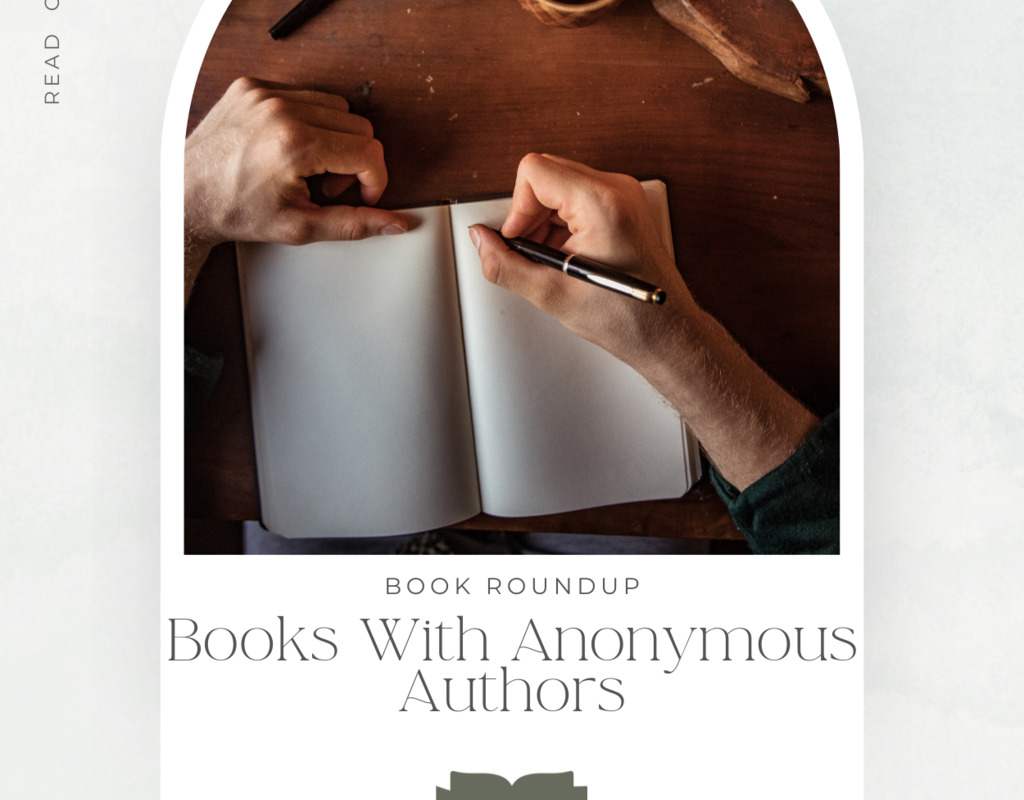 Books With Anonymous Authors - Bookshop.org