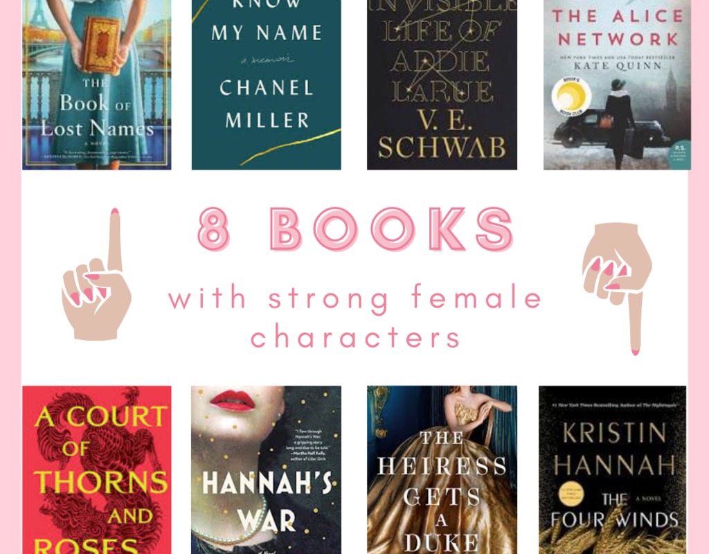 8 Books with Strong Female Leads - Bookshop.org